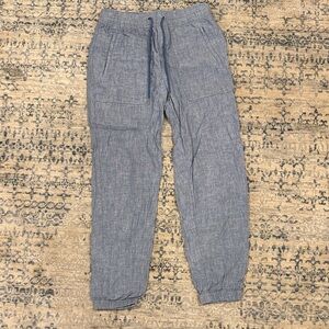 Athleta Cabo Linen Jogger size 4